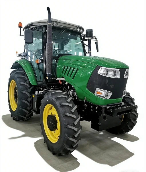 Tracteur agricole 110 HP 4WD - Le meilleur choix pour un fonctionnement à haute -efficacité sur les grandes fermes et parcelles